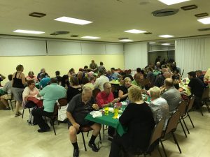 Several varieties of chili were on offer and enjoyed by all.